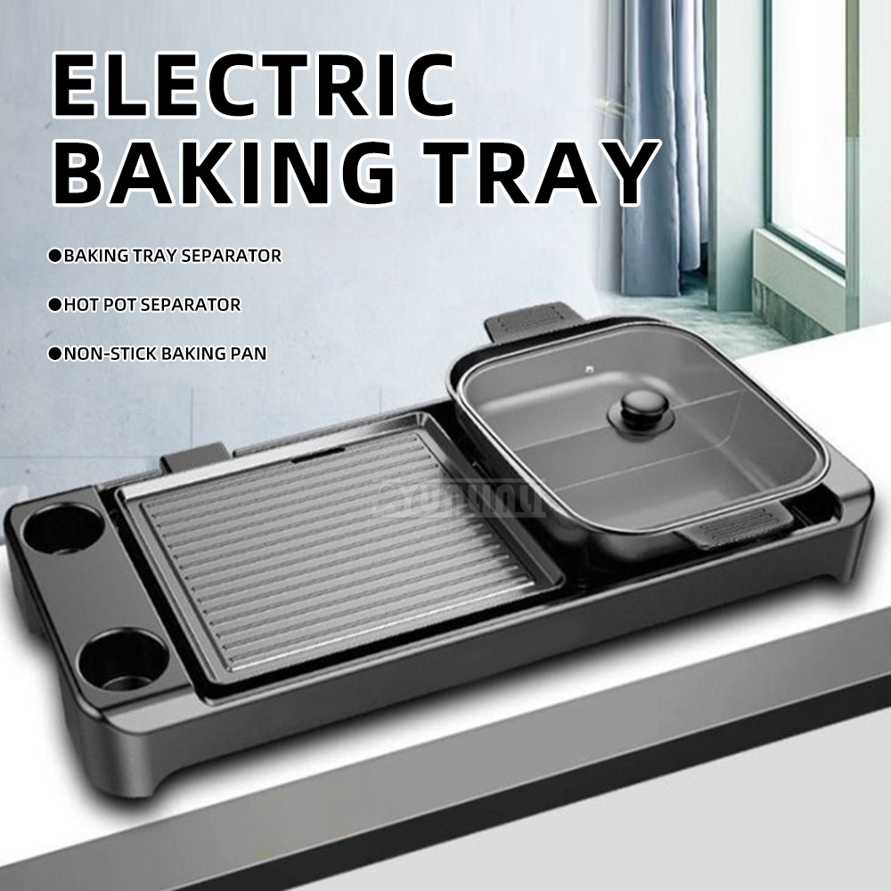 Electric Barbecue Hotpot Stove - Kitchen Appliances Electric review and price