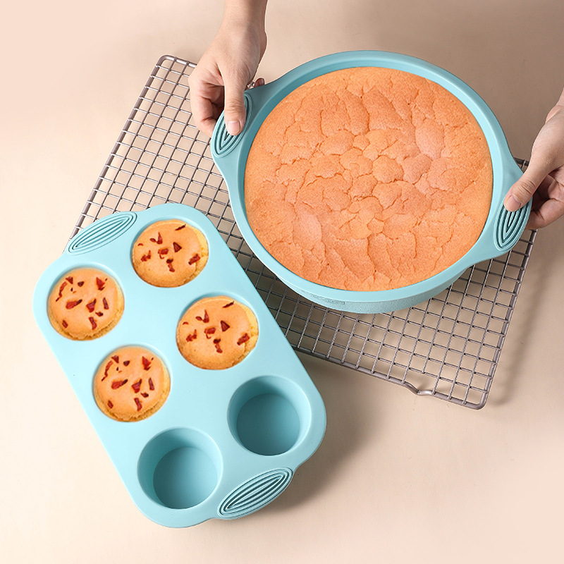Silicone Cake Baking Mould Set - Kitchen Appliances Oven review and price
