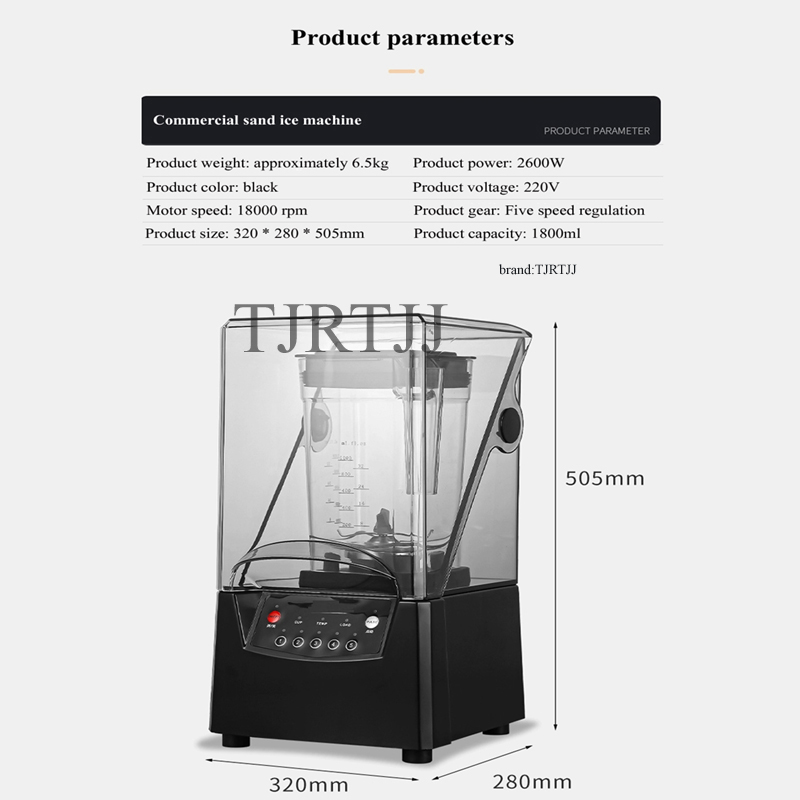 2600W Commercial Blender Fruit - Blender High Power review and price