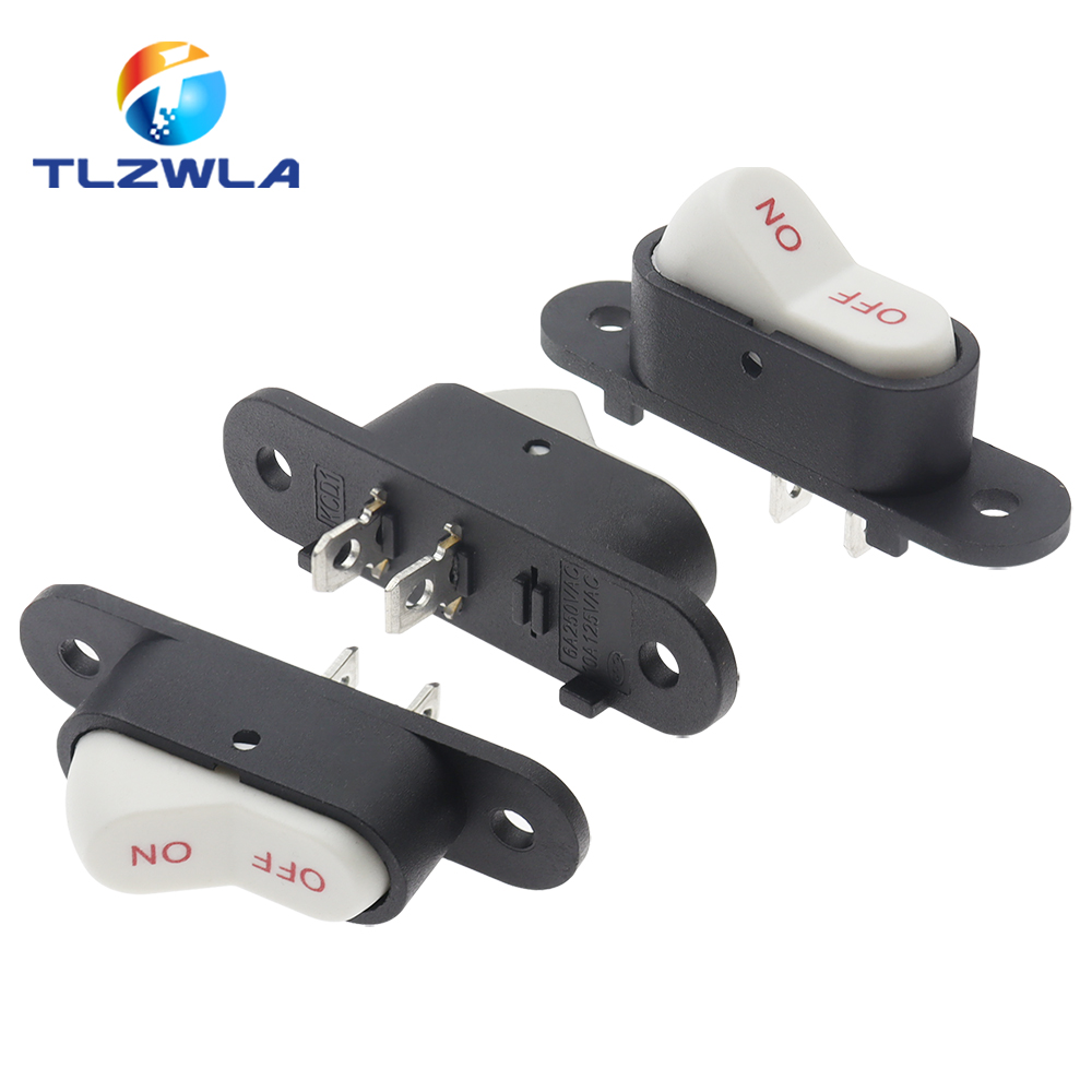 5PCS KCD1 Rocker Switch 6A 250 - Kitchen Appliances B&Q review and price