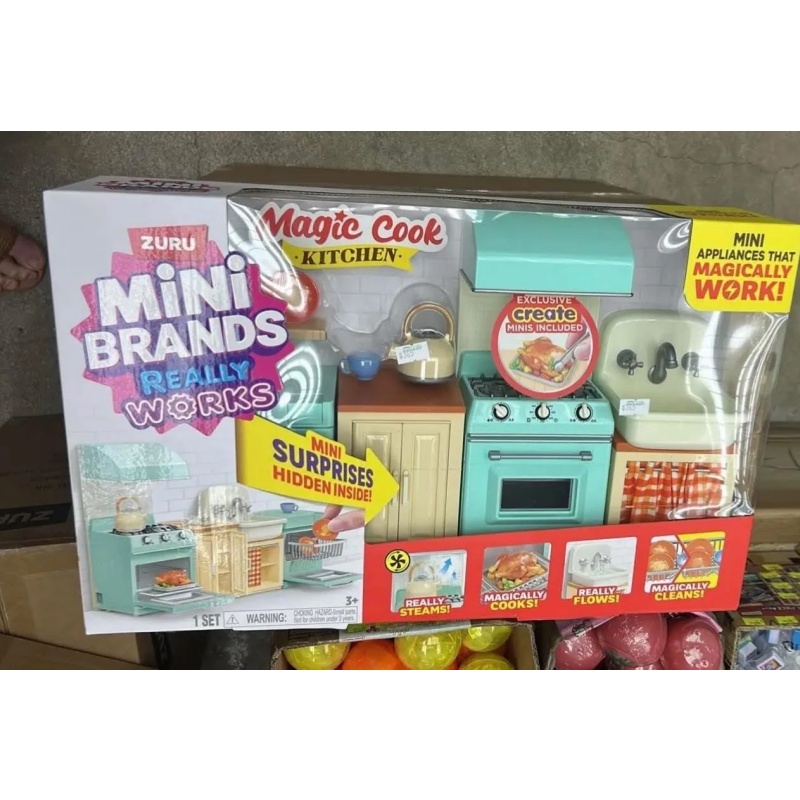 Zuru Mini Brand Magic Kitchen  - Kitchen Appliances Oven review and price
